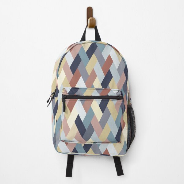 Item preview, Earth Tones and Blues Geometry IA (small pattern) designed and sold by BlertaDK.