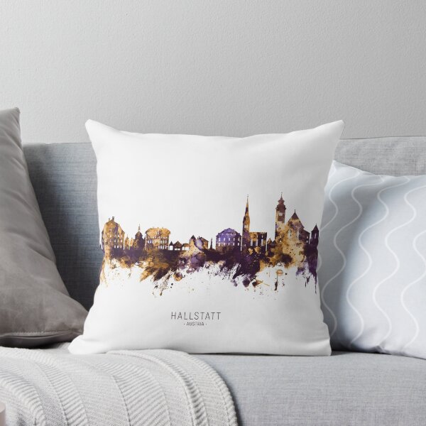 Item preview, Hallstatt Austria Skyline designed and sold by ArtPrints.