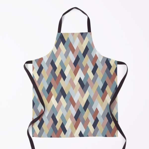 Item preview, Earth Tones and Blues Geometry IA (small pattern) designed and sold by BlertaDK.