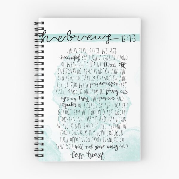 Item preview, PERSEVERANCE - Hebrews 12:1-3 designed and sold by printsbymaree.