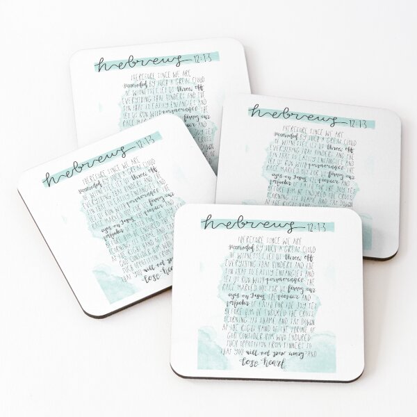 Item preview, PERSEVERANCE - Hebrews 12:1-3 designed and sold by printsbymaree.
