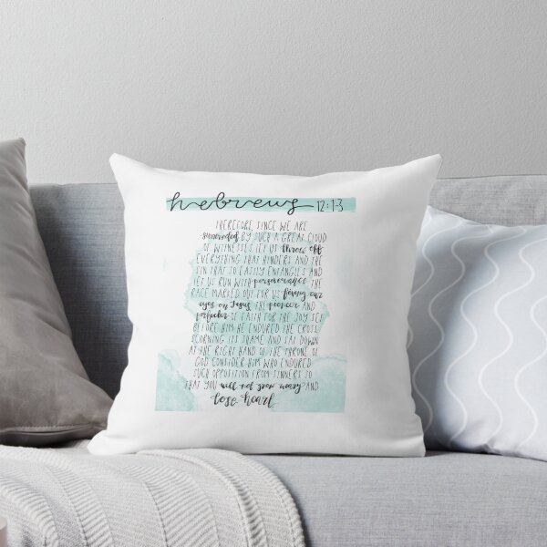 Item preview, PERSEVERANCE - Hebrews 12:1-3 designed and sold by printsbymaree.