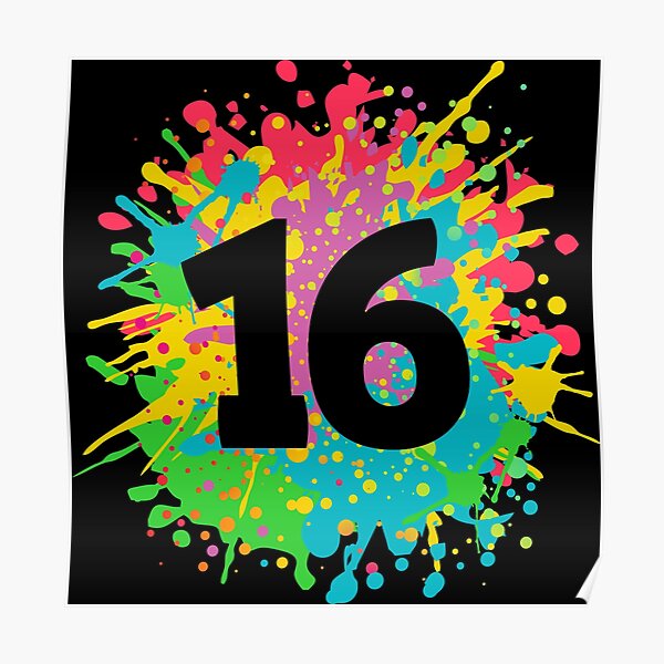 16th-birthday-for-teens-girls-boys-number-16-in-paint-splashes