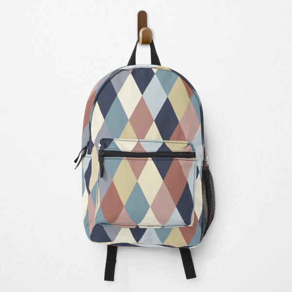 Item preview, Earth Tones and Blues Geometry IIA (small pattern) designed and sold by BlertaDK.