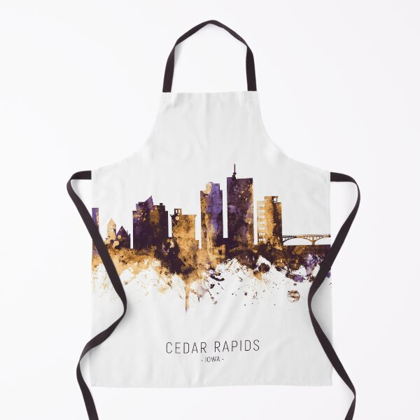 Item preview, Cedar Rapids Iowa Skyline designed and sold by ArtPrints.