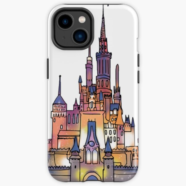 Watercolor Castle iPhone Tough Case