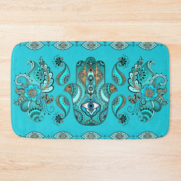 Item preview, Hamsa Hand -Hand of Fatima Ornament designed and sold by k9printart.