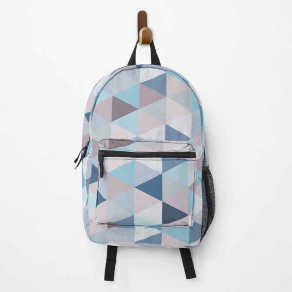 Item preview, Mauve Blue Small Triangles B designed and sold by BlertaDK.