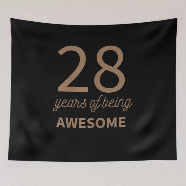 Item preview, 28 Years Of Being Awesome Funny designed and sold by Bethany0079.