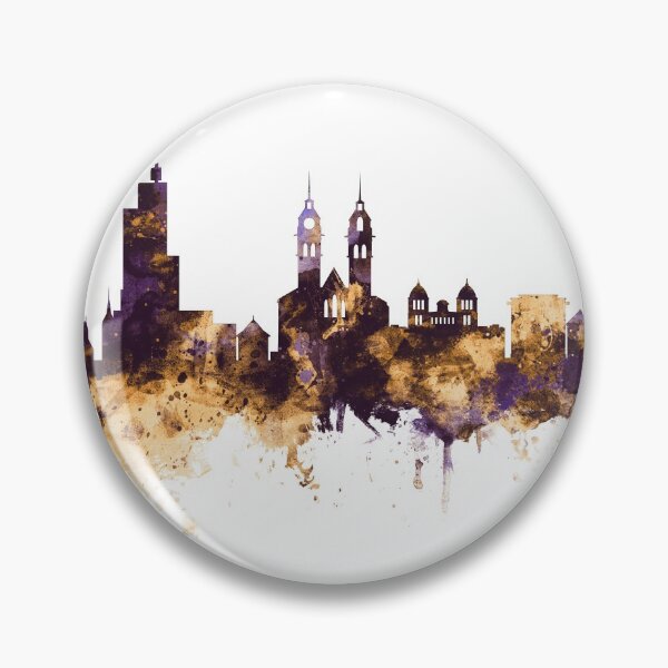 Item preview, Winterthur Switzerland Skyline designed and sold by ArtPrints.