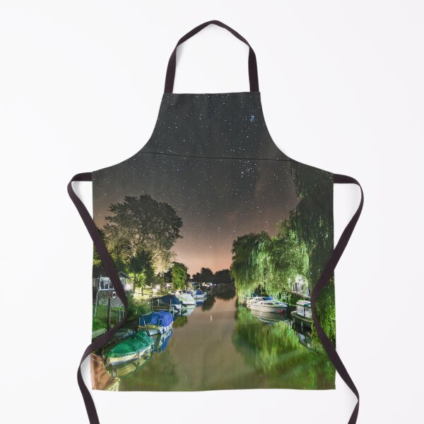 Item preview, Grove Ferry near Canterbury at night designed and sold by rogerstanger.