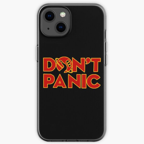 Pas de panique Le Guide du voyageur galactique Coque souple iPhone
