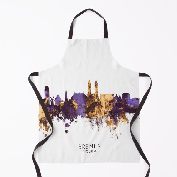 Item preview, Bremen Germany Skyline designed and sold by ArtPrints.