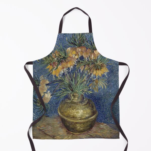 Item preview, Vincent Van Gogh - Fritillaries, imperial crown in a copper vase designed and sold by NewNomads.