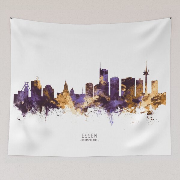 Item preview, Essen Germany Skyline designed and sold by ArtPrints.