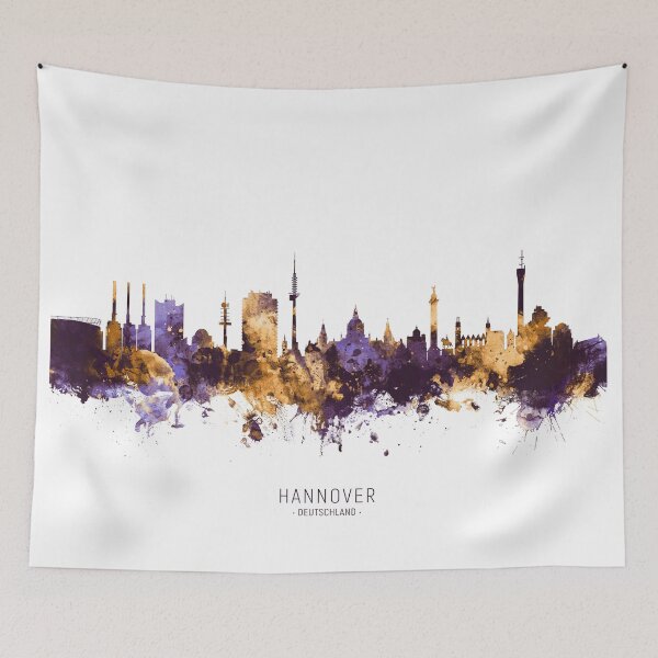 Item preview, Hannover Germany Skyline designed and sold by ArtPrints.
