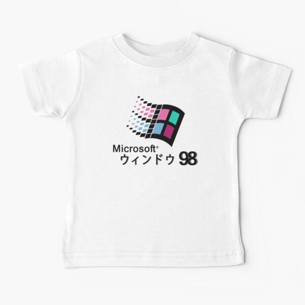 Windows Xp Baby T Shirts Redbubble - windows xp t shirt roblox