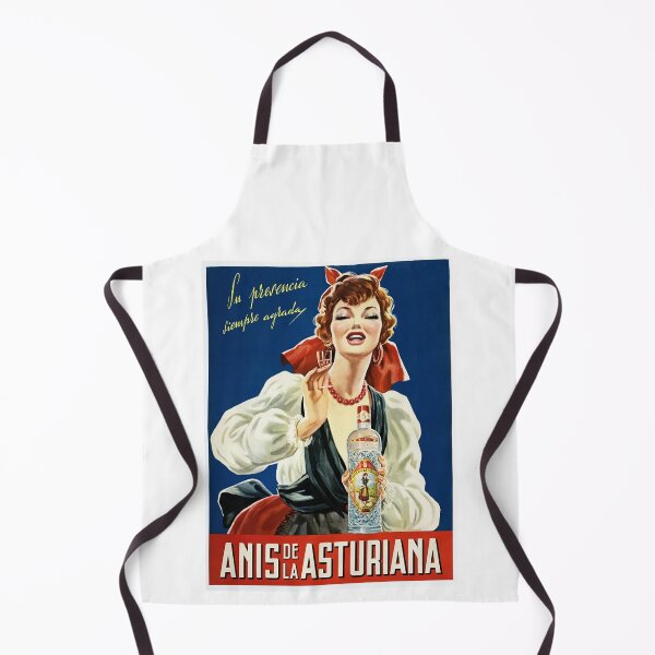 Item preview, Anis De La Asturiana Spanish Aniseed Vintage Wine Liqueur Advertisement designed and sold by retroposters.