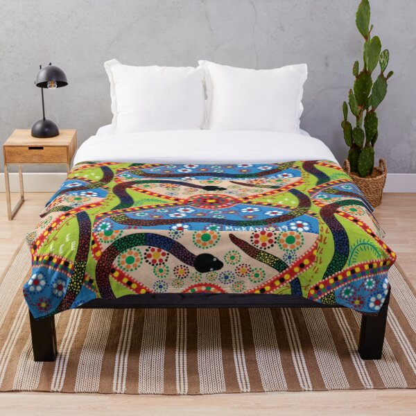 Item preview, One Tribe  Protected by Rainbow Serpent designed and sold by MickAndoDesigns.