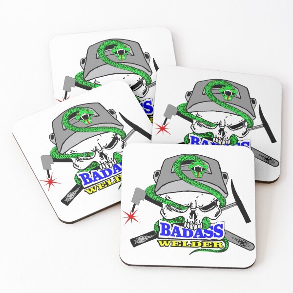 Item preview, Badass Welder; Welding; designed and sold by StickerApe.
