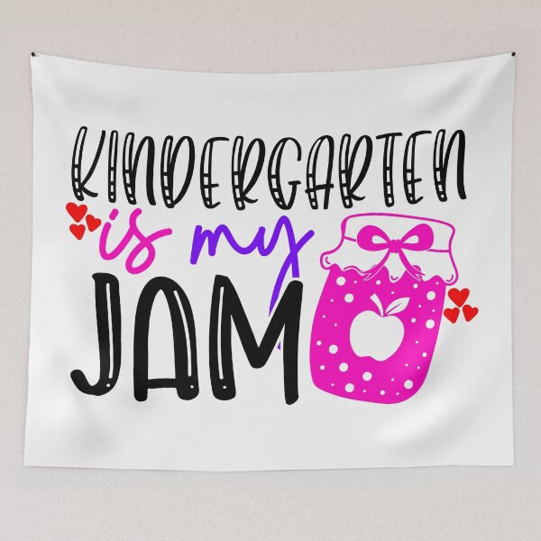 Item preview, Kindergarten is my jam designed and sold by purpleblobart.