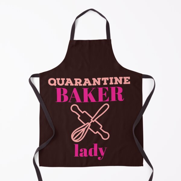 Item preview, quarantine baker lady designed and sold by doctors-apparel.