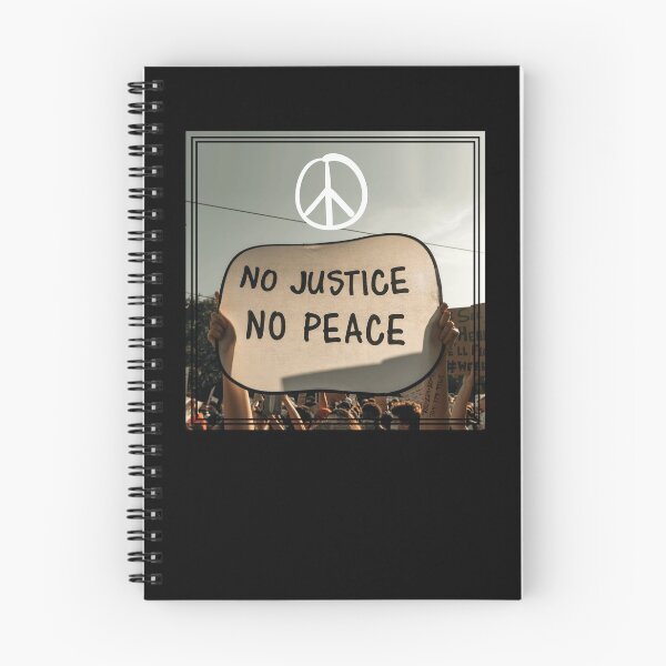 Item preview, No Justice No Peace designed and sold by Schmuddelshirt.