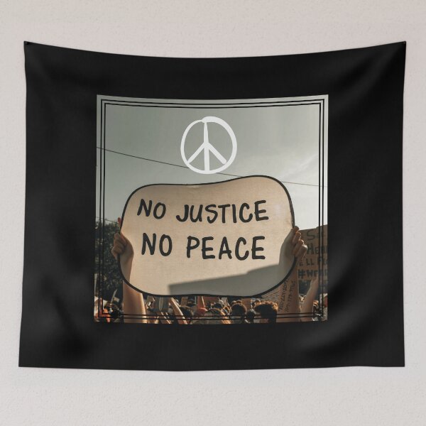 Item preview, No Justice No Peace designed and sold by Schmuddelshirt.