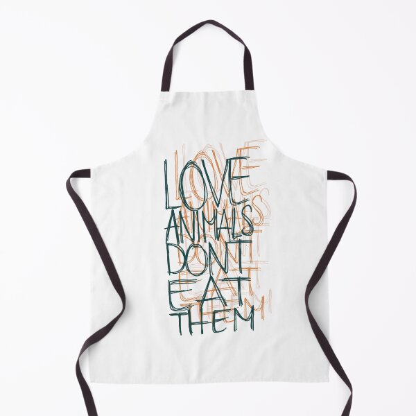 Item preview, Love Animals, Dont Eat Them Vegan Activist Design designed and sold by RPuniquedesigns.