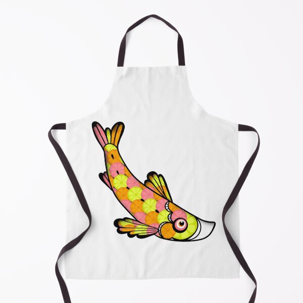 Item preview, Citrus koi fish, koinobori style designed and sold by Marie-Sophie Germain.