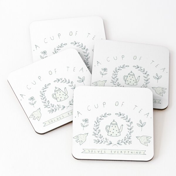 Item preview, A Cup Of Tea Solves Everything designed and sold by fudgecream.