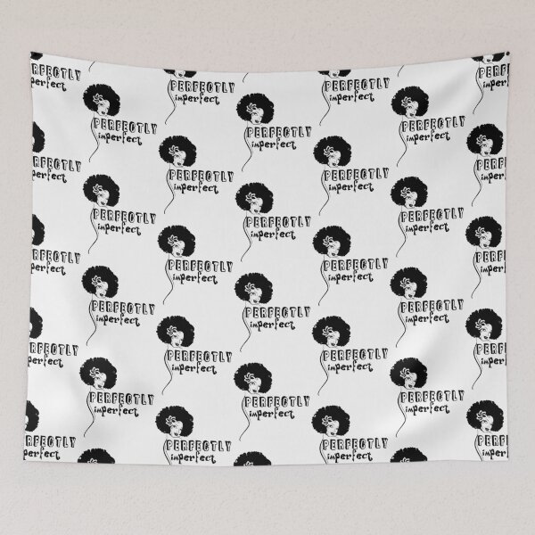 Item preview, perfectly imperfect womens inspirational quote designed and sold by GoodyLeo.