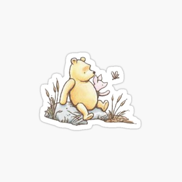 Pooh” sticker Sticker for Sale by Ashlyn79