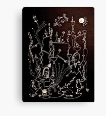 flying dog Canvas Print