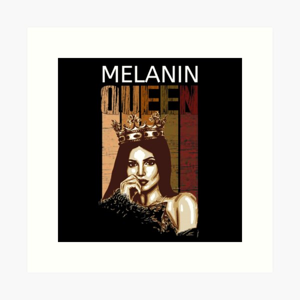 Item preview,  melanin queen T-Shirt designed and sold by TopDesignArt.