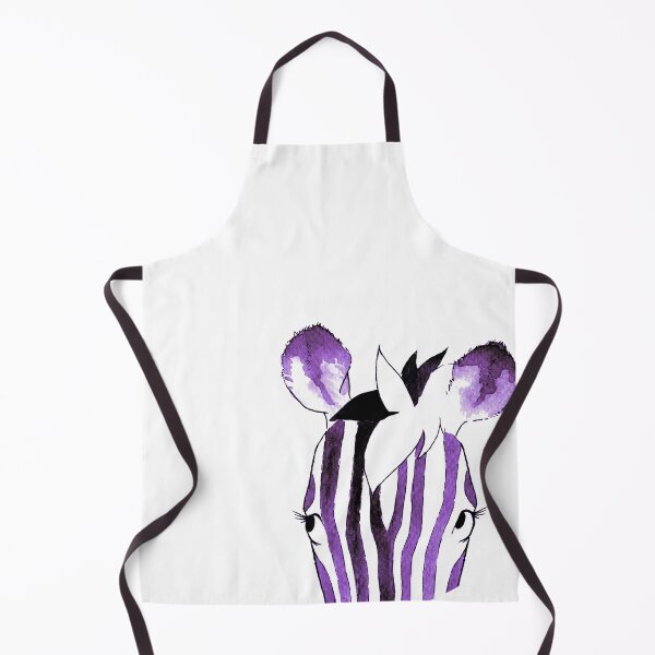Item preview, Purple Watercolour Zebra designed and sold by Blank Expectations.