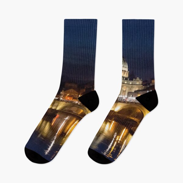 Item preview, Rome Italy Vatican city travel - city skyline at night designed and sold by Long Exposure.