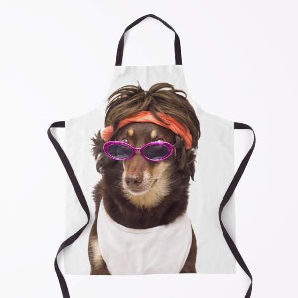 Item preview, Ally the Kelpie dressed for the Gym designed and sold by Aussiegall.