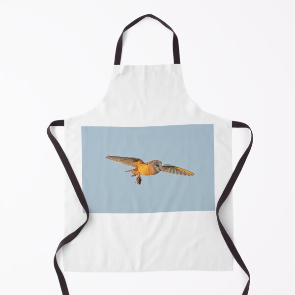 Item preview, barn owl flying with mouse near canterbury designed and sold by rogerstanger.
