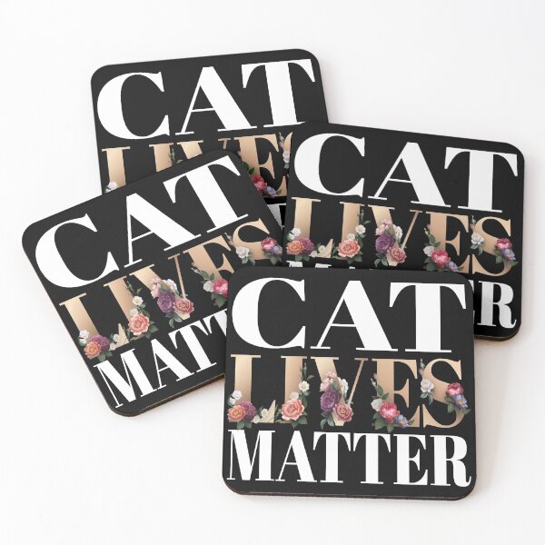 Item preview, Cat Lives Matter Floral designed and sold by KA DESIGNS.