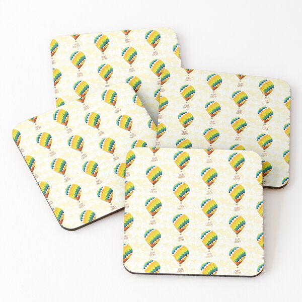 Item preview, Young forever parachute yellow blue orange sky designed and sold by sibmoonlight.