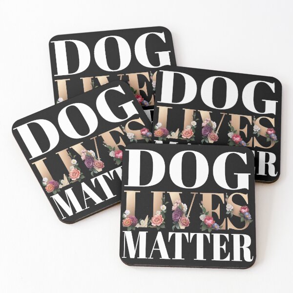 Item preview, Dog Lives Matter Floral designed and sold by KA DESIGNS.