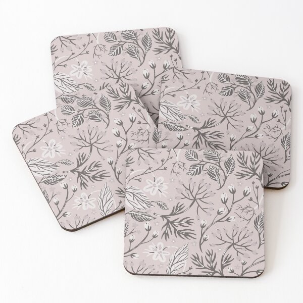 Item preview, Pastel Leaf pattern  designed and sold by quixoticmonkey.