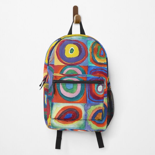 Item preview, Wassily Kandinsky - Color Study, Squares with Concentric Circles - Bauhaus Art designed and sold by NewNomads.