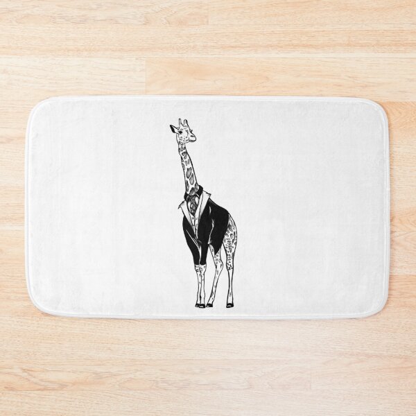 Item preview, Giraffe in a suit designed and sold by emassketches.