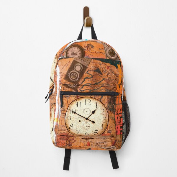 Item preview, Vintage clock and map designed and sold by Nishad4.
