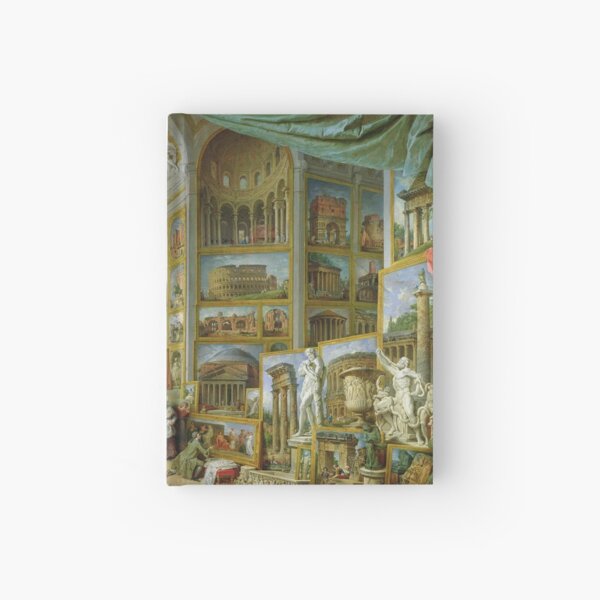 Giovanni Paolo Panini - Gallery Of Views Of Ancient Rome Hardcover Journal