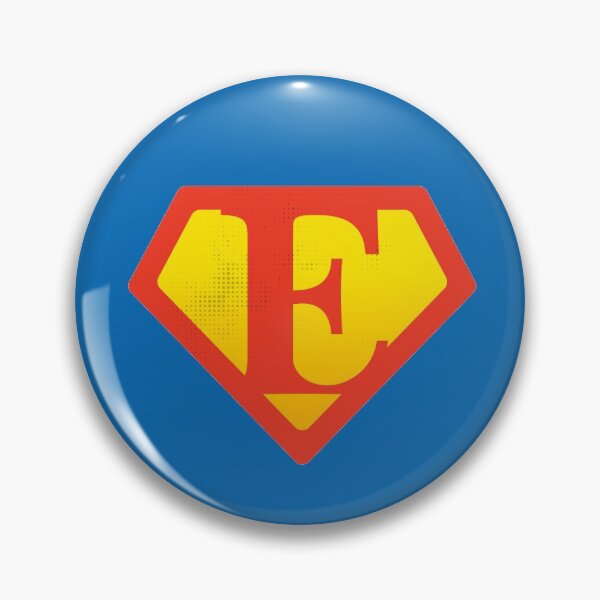 Item preview, E letter Super party for superhuman personalize alphabet Eric, Ethan or Elijah designed and sold by Urosek.