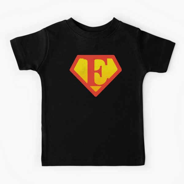 Item preview, E letter Super party for superhuman personalize alphabet Eric, Ethan or Elijah designed and sold by Urosek.