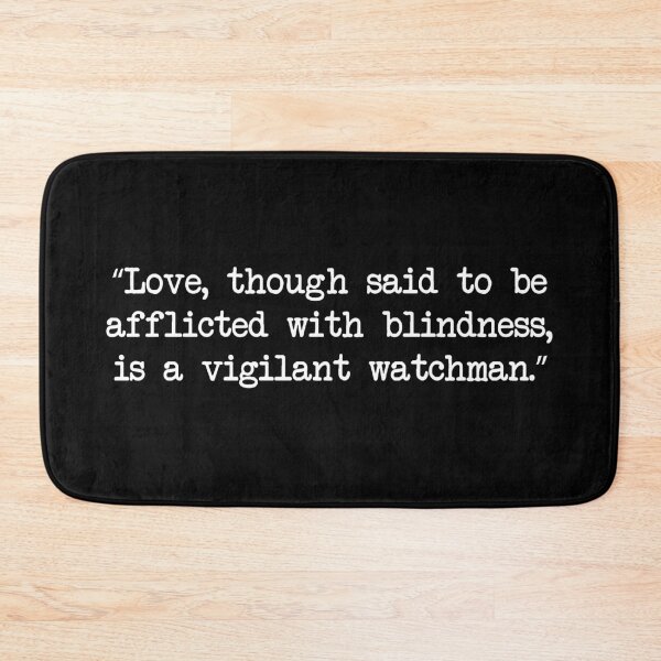 Item preview, Love afflicted with blindness quote by Charles Dickens designed and sold by Boxing Kangaroo Retail Company.